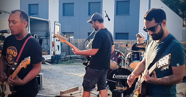 Captation audio/vidéo groupe de rock DRN